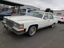 Cadillac Fleetwood Brougham salvage cars for sale: 1984 Cadillac Fleetwood Brougham