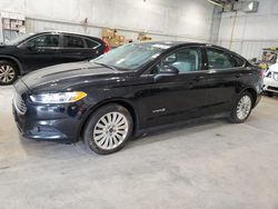 Salvage cars for sale from Copart Milwaukee, WI: 2016 Ford Fusion S Hybrid