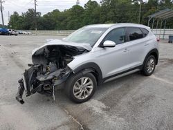 Salvage cars for sale at Savannah, GA auction: 2017 Hyundai Tucson Limited