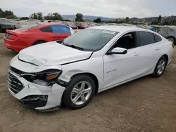 Chevrolet salvage cars for sale: 2022 Chevrolet Malibu LT