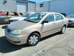 Salvage cars for sale at Vallejo, CA auction: 2007 Toyota Corolla CE