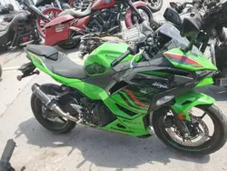 Salvage motorcycles for sale at Kansas City, KS auction: 2024 Kawasaki EX500 H