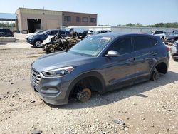 Salvage cars for sale at Kansas City, KS auction: 2017 Hyundai Tucson SE