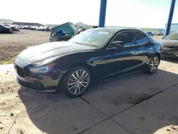 Salvage cars for sale at auction: 2016 Maserati Ghibli S