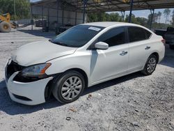 Salvage cars for sale at Cartersville, GA auction: 2014 Nissan Sentra S