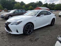 Flood-damaged cars for sale at auction: 2023 Lexus RC 300 Base