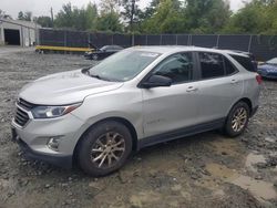 Chevrolet salvage cars for sale: 2020 Chevrolet Equinox LS