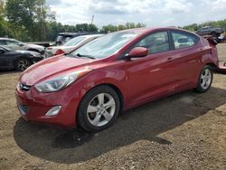 Salvage cars for sale at New Britain, CT auction: 2013 Hyundai Elantra GLS