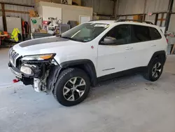 Jeep salvage cars for sale: 2015 Jeep Cherokee Trailhawk