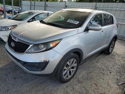 Flood-damaged cars for sale at auction: 2015 KIA Sportage LX