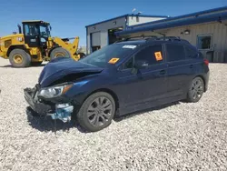 Subaru Impreza salvage cars for sale: 2016 Subaru Impreza Sport Limited