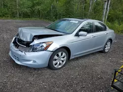 2008 Honda Accord EXL en venta en Cookstown, ON