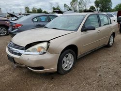 Chevrolet salvage cars for sale: 2005 Chevrolet Malibu