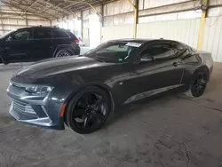 Chevrolet salvage cars for sale: 2018 Chevrolet Camaro LT