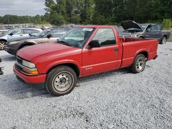 Chevrolet salvage cars for sale: 2002 Chevrolet S Truck S10