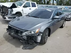 Salvage cars for sale at Bridgeton, MO auction: 2021 Nissan Altima SV