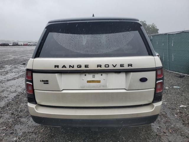 2020 Land Rover Range Rover P525 HSE