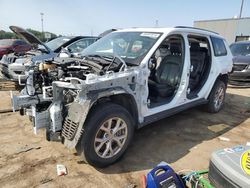 Salvage vehicles for parts for sale at auction: 2021 Jeep Grand Cherokee L Limited