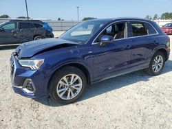 Salvage cars for sale at Lumberton, NC auction: 2023 Audi Q3 Premium Plus S Line 45