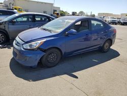 Salvage cars for sale at Martinez, CA auction: 2017 Hyundai Accent SE