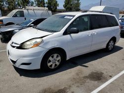 Salvage cars for sale at Rancho Cucamonga, CA auction: 2008 Toyota Sienna CE