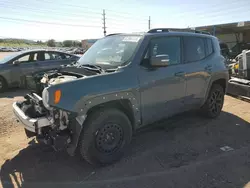 Jeep salvage cars for sale: 2018 Jeep Renegade Latitude