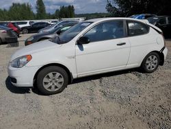 Salvage cars for sale at Arlington, WA auction: 2008 Hyundai Accent GS