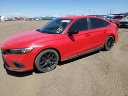 Honda salvage cars for sale: 2022 Honda Civic Sport