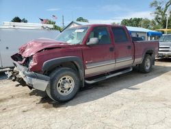 Chevrolet salvage cars for sale: 2004 Chevrolet Silverado K2500