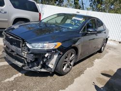 Carros salvage a la venta en subasta: 2016 Ford Fusion Titanium