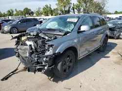 Salvage cars for sale at Bridgeton, MO auction: 2019 Dodge Journey Crossroad