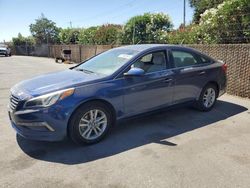 Salvage cars for sale at San Martin, CA auction: 2015 Hyundai Sonata SE