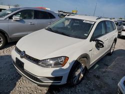 Salvage cars for sale at Cahokia Heights, IL auction: 2017 Volkswagen Golf Alltrack S