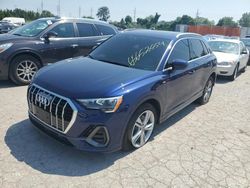 Salvage cars for sale at Bridgeton, MO auction: 2021 Audi Q3 Premium S Line 45