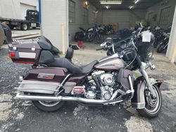 Salvage motorcycles for sale at Grantville, PA auction: 2007 Harley-Davidson Flhtcui