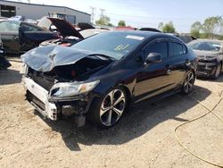 Vehiculos salvage en venta de Copart Elgin, IL: 2013 Honda Civic SI