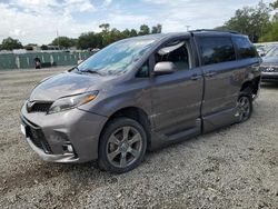 Toyota salvage cars for sale: 2020 Toyota Sienna SE