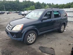 Salvage cars for sale at Exeter, RI auction: 2005 Honda CR-V SE