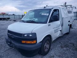 Salvage trucks for sale at Cahokia Heights, IL auction: 2019 Chevrolet Express G3500