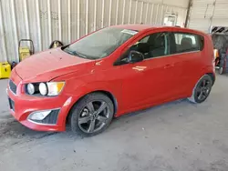 Salvage cars for sale at Abilene, TX auction: 2016 Chevrolet Sonic RS