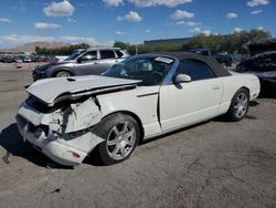 Salvage cars for sale at Las Vegas, NV auction: 2003 Ford Thunderbird