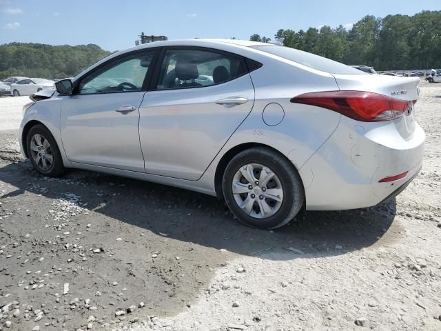 2016 Hyundai Elantra SE