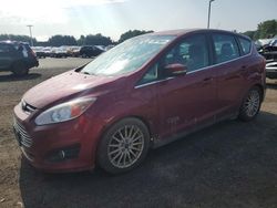 Salvage cars for sale at East Granby, CT auction: 2016 Ford C-MAX Premium SEL