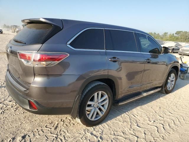 2015 Toyota Highlander LE