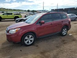 Salvage cars for sale at Colorado Springs, CO auction: 2016 Subaru Forester 2.5I Limited