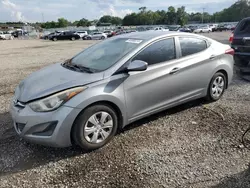 Salvage cars for sale at Tifton, GA auction: 2016 Hyundai Elantra SE