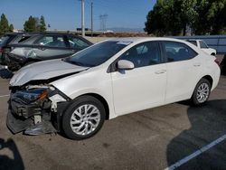 2018 Toyota Corolla L en venta en Rancho Cucamonga, CA