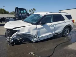 Salvage cars for sale at Colton, CA auction: 2022 Ford Explorer Limited