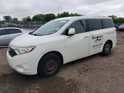 Nissan salvage cars for sale: 2012 Nissan Quest S