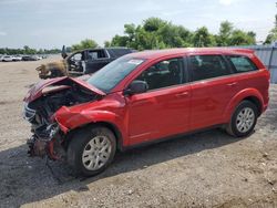 Salvage cars for sale at London, ON auction: 2015 Dodge Journey SE